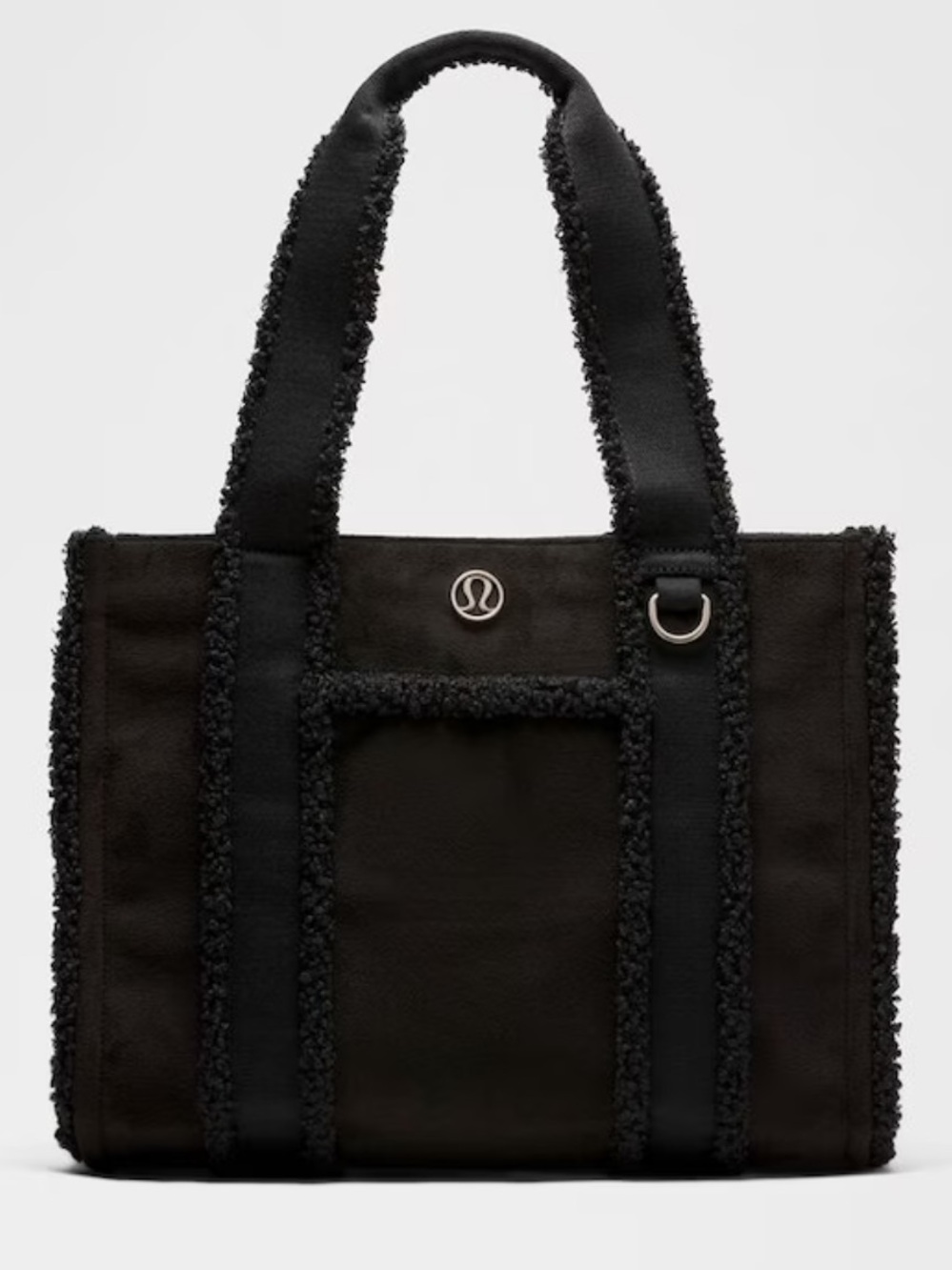 NWOT Lululemon Shearling Boxy Tote Bag 10L - Black